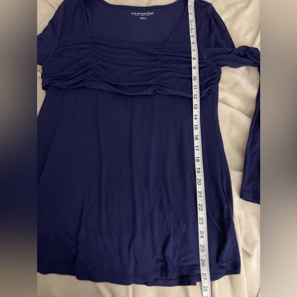 Soft Surroundings Long Sleeve Top Size Medium - Picture 4 of 5